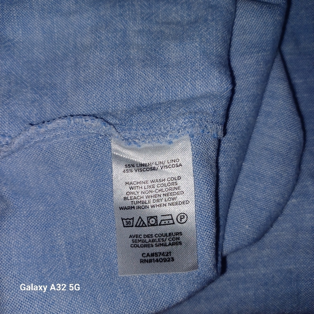 LOFT New Women Size M Light Blue Sleeveless Tank Top Size M - Picture 10 of 10